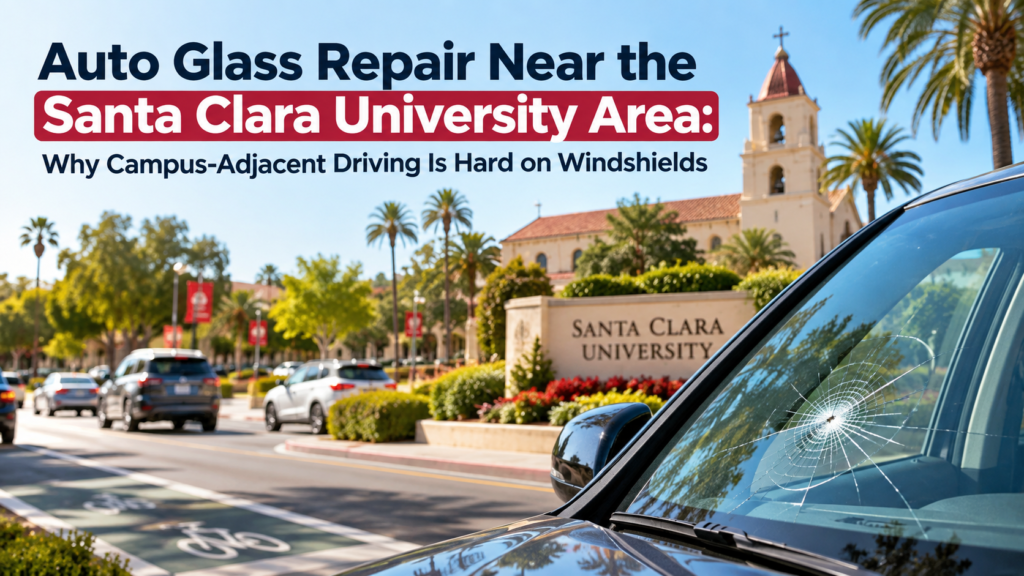 Auto Glass Repair Near the Santa Clara University Area: Why Campus-Adjacent Driving Is Hard on Windshields